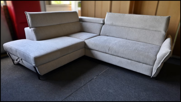 Ecksofa Romeo – Sofa mit Schlaffunktion & Bettkasten