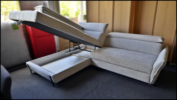 Ecksofa Romeo – Sofa mit Schlaffunktion & Bettkasten – Bild 6