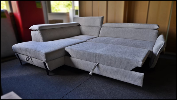 Ecksofa Romeo – Sofa mit Schlaffunktion & Bettkasten – Bild 4
