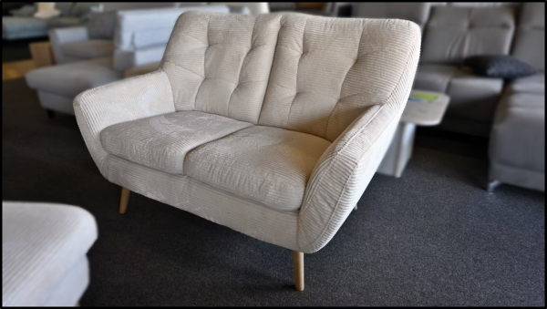 Exxpo by Gala 3-2-1 Scandi Cord beige – Sofa-Set mit Federkern – Bild 5