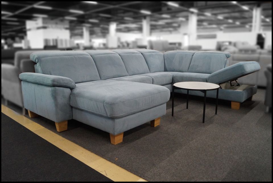 HUKLA Wohnlandschaft – Sofa mit Bettfunktion & Verstellfunktionen – Bild 2
