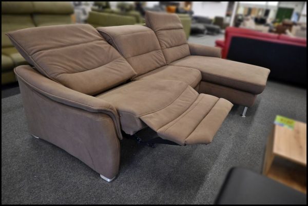 HUKLA HU-SF19179 – Sofa in Braun mit Relaxfunktion & Kopfteilverstellung – Bild 11