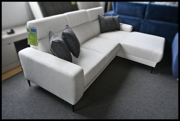 Exxpo Live Ecksofa mit Vorziehbank elektrisch