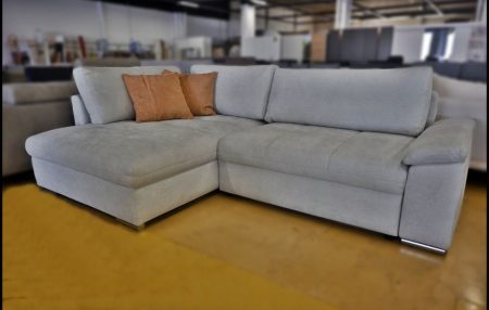 Casa Grande Expo Gala Ecksofa in Natur mit Bettfunktion