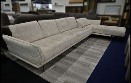 Megapol MP-IN20041 Sofa in Amira Ecru mit Relaxfunktion