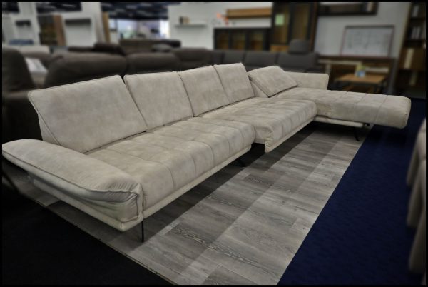 Megapol MP-IN20041 Sofa – Amira Ecru mit Relax- & Schlaffunktion – Bild 4