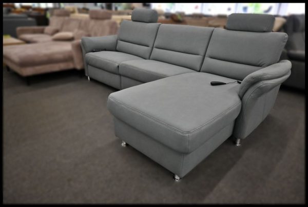 Zehdenick ZE-EM16033 Sofa Grau mit Relaxfunktion