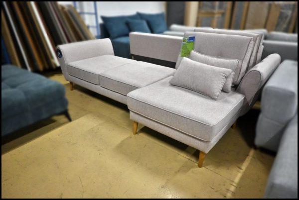 Exxpo Candy Ecksofa – Sofa in Rose mit Bettfunktion & Bettkasten – Bild 6