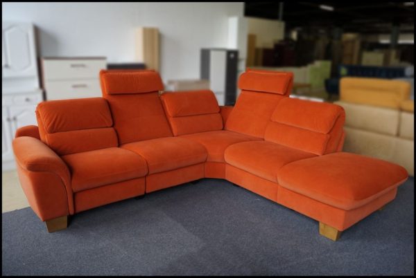 HUKLA HU-RL16049 Sofa mit Supralife Bezug in Grau