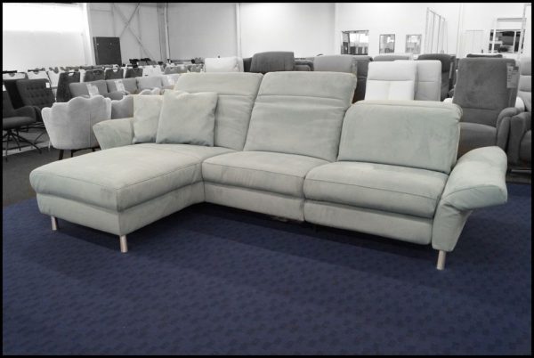 HUKLA Polsterecke – Sofa in Ice mit Solea Bezug & Relaxfunktion – Bild 5