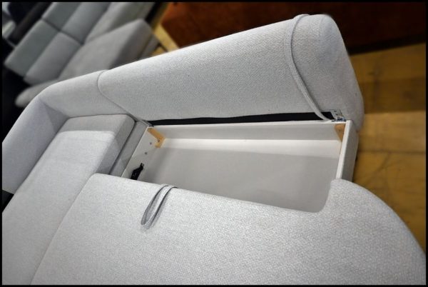 Freya Ecksofa – Sofa in Weiß mit Bettfunktion & Stauraumc – Bild 5