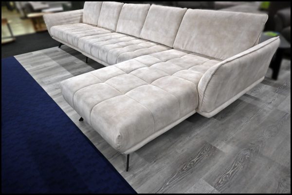 Megapol MP-IN20041 Sofa – Amira Ecru mit Relax- & Schlaffunktion – Bild 9