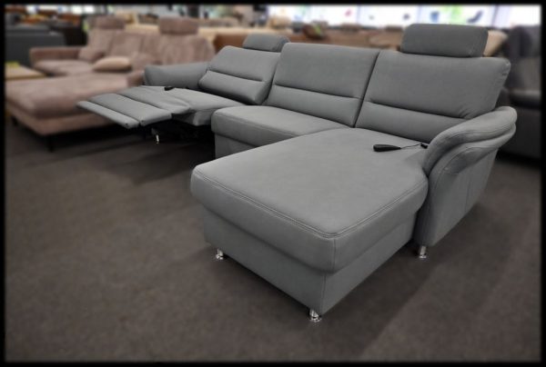 Zehdenick ZE-EM16033 Sofa Grau – mit Relaxfunktion – Bild 5