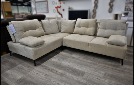 Polsterecke Spider Exxpo Natur Grau