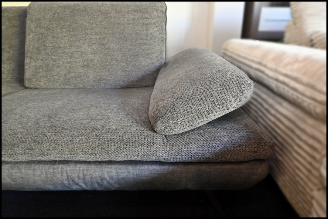 Polsterecke MEGA Anthrazit Federkern Ecksofa – Bild 9