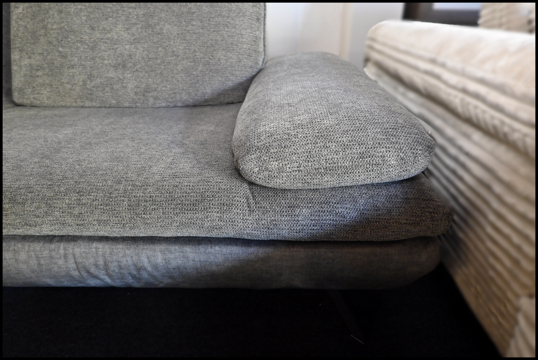 Polsterecke MEGA Anthrazit Federkern Ecksofa – Bild 8
