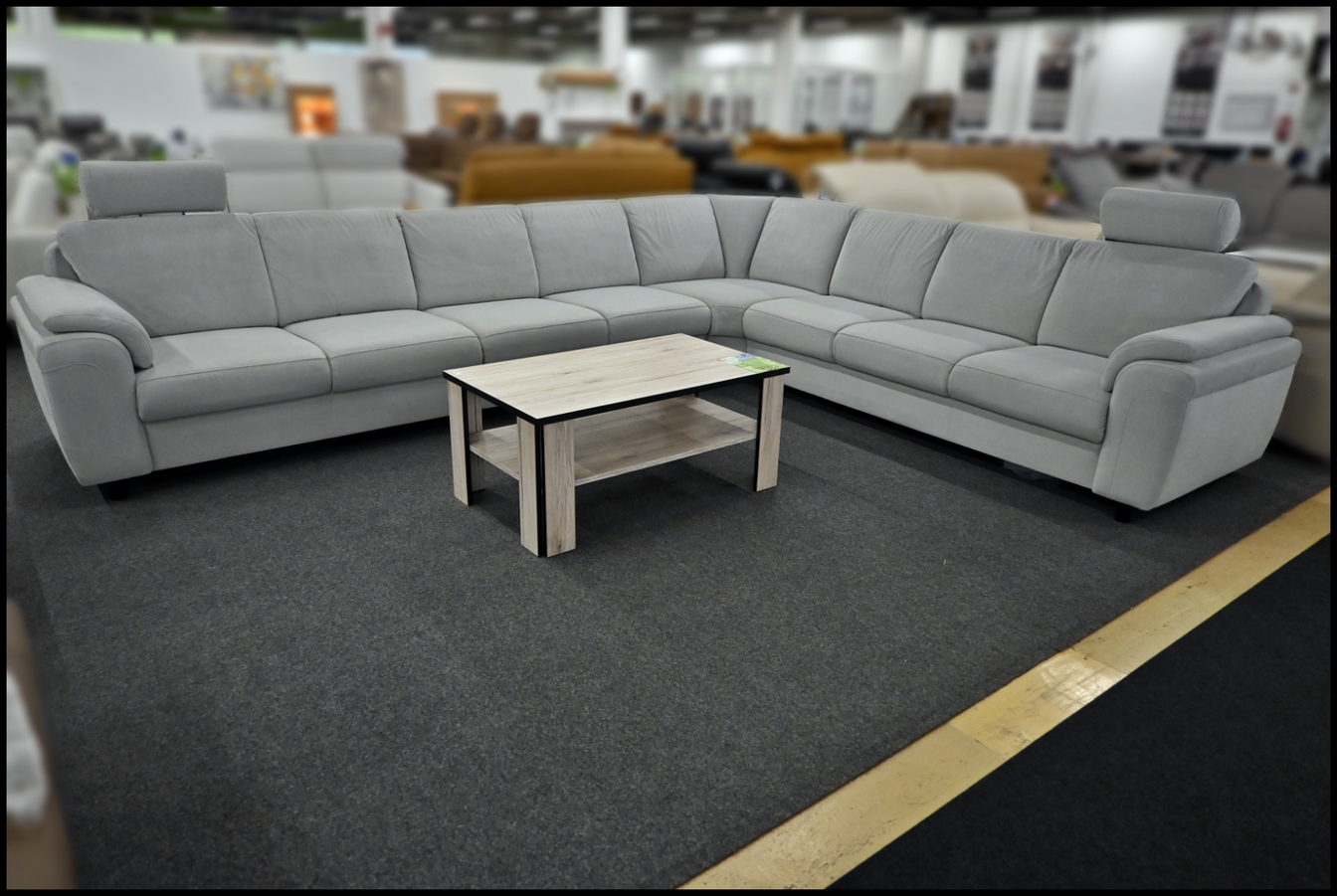 Zehdenick ZE-EM05003 Polsterecke Grau – Sofa mit Relaxrücken & ENOA Bezug – Bild 4