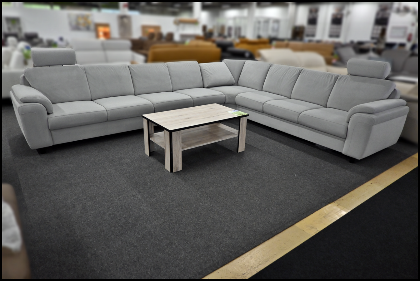 Zehdenick ZE-EM05003 Polsterecke Grau – Sofa mit Relaxrücken & ENOA Bezug – Bild 2