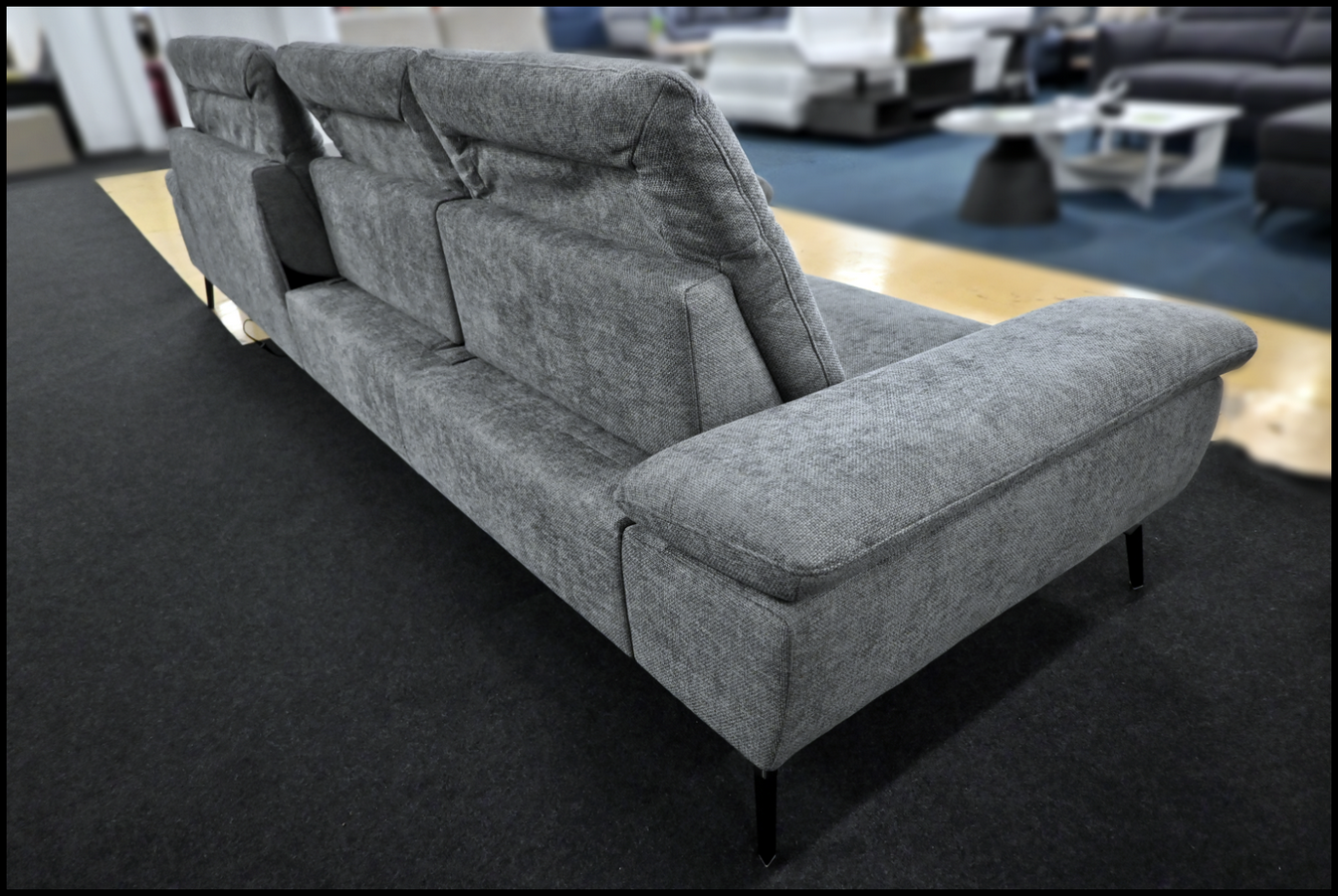 Eckgarnitur Megapol MP-IN22025 Webstoff grey – mit Verstellfunktionen – Bild 8