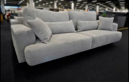 Big Sofa Cord Beige – Großzügiges Designsofa mit Kissen